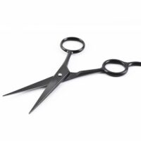 professional japan 440c 4 inch small hair scissors makeup nose trimmer cutting barber makas eyebrow shears 3