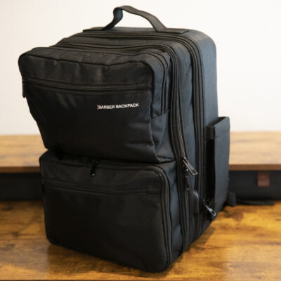 ‘COMPACT All In One PRO’ Barber Backpack® for Groomers, Hairstylists, and Beauty Pros